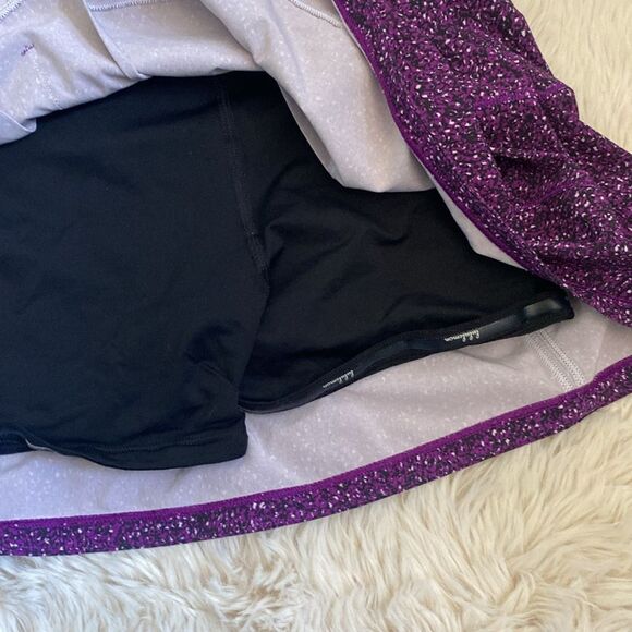 Lululemon Pace Rival Skirt II  Violet Tennis Skirt Size 6 - Picture 9 of 11